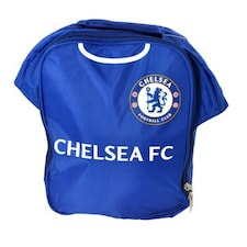 Chelsea FC Official Football Kit Lunch Bag - Blue/White - One Size
