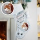 image 3 of Personalised Photo Upload Dog Christmas Stocking