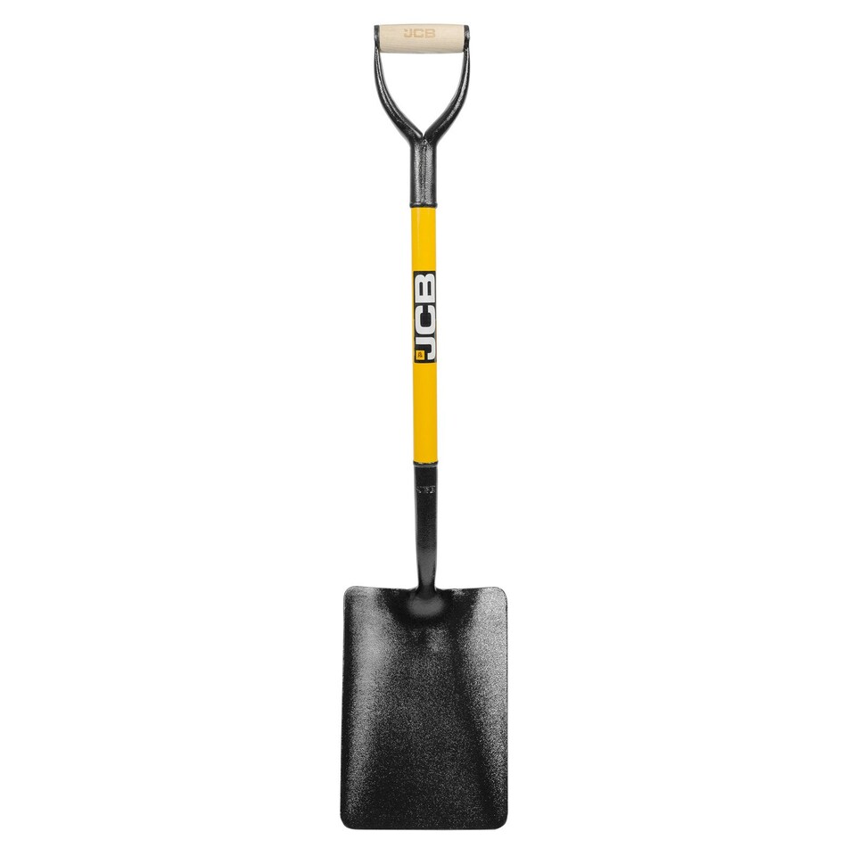image 1 of JCB 230-210 x 305mm Professional Tapered Mouth Site Master Shovel, Heavy-Duty Steel Blade | JCBSM2T01