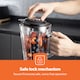 image 5 of GEEPAS NordiQ 1.5L 2-in-1 Food Jug Blender, 800W Black