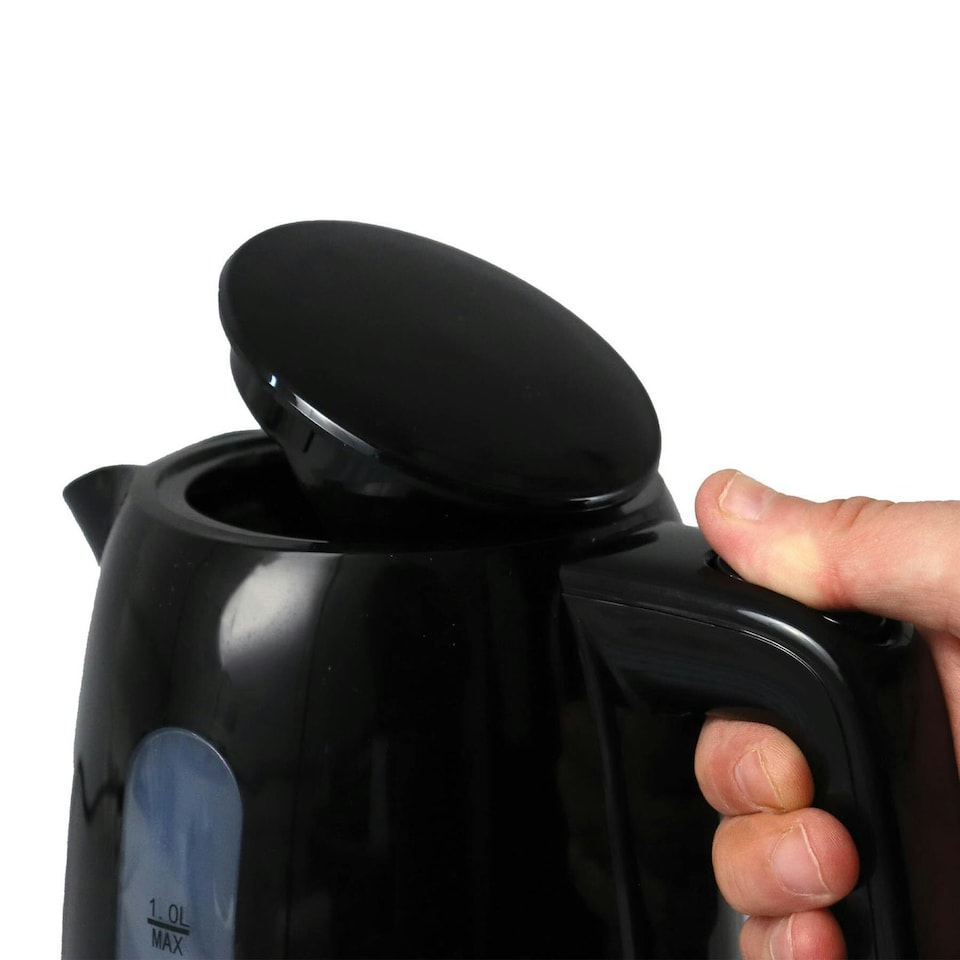image 1 of Igenix IGK01022B Cordless Electric Jug Kettle, 2200 Watt Rapid Boil, Black