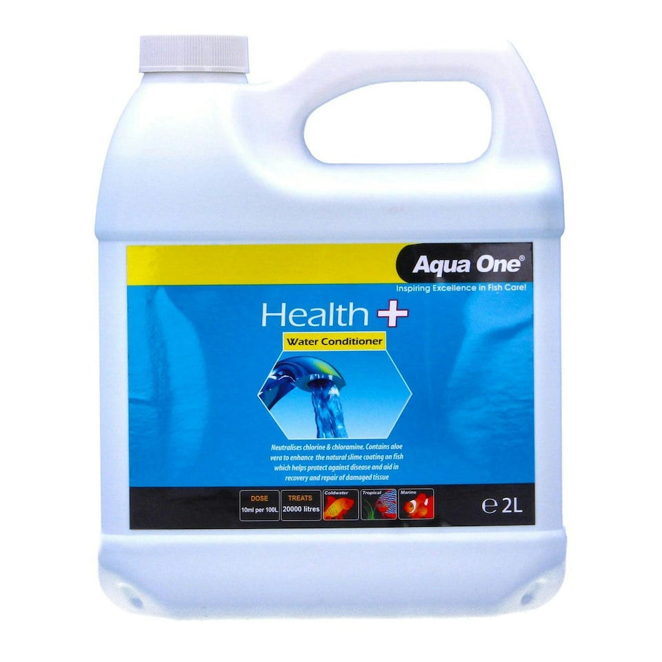 image 1 of Aqua One Health Plus 2L - Aquarium Water Conditioner