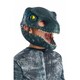 image 2 of Jurassic World Velociraptor Movable jaws Mask - Blue - One Size