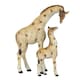 image 1 of Mother and Giraffe Baby Ornament
