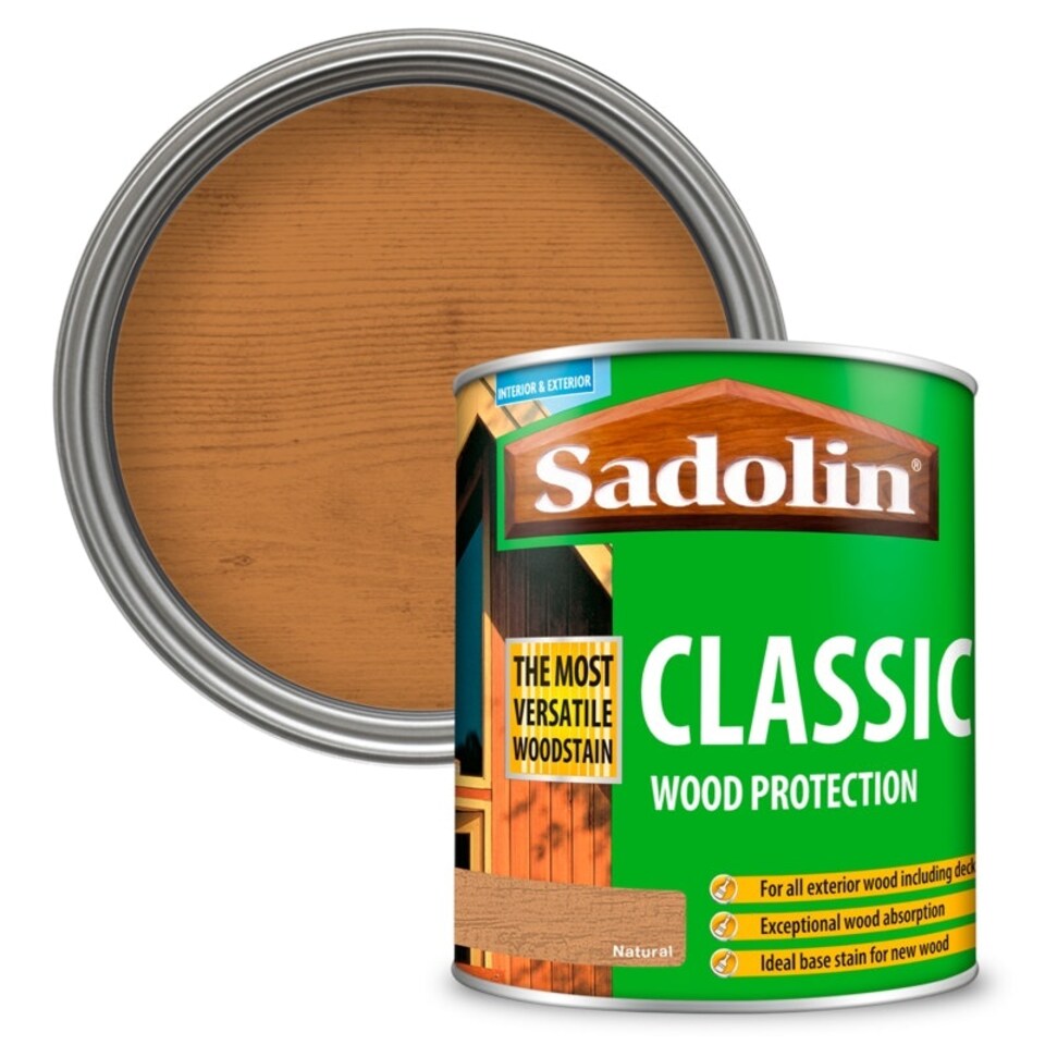 image 1 of Sadolin Classic Wood Protection 1L Natural