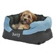 image 10 of Water resistant Dog Bed, water resistant, washable, small to large sizes - Bunty Anchor Purple | XL