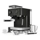 image 2 of KitchenAid Semi Automatic Espresso Machine with Burr Grinder Cast Iron Black