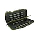 image 1 of NGT Buzz Bar Bag Twin Section Multi Pocket Storage - Black N/A