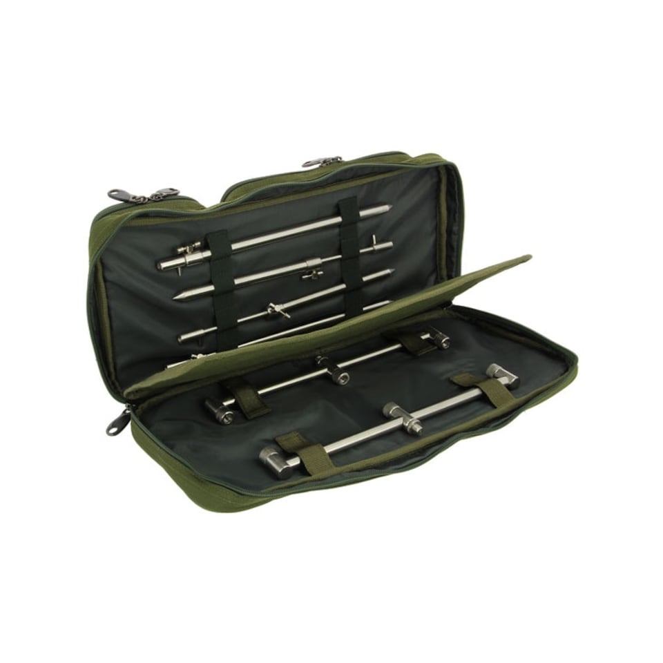 image 1 of NGT Buzz Bar Bag Twin Section Multi Pocket Storage - Black N/A