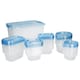 image 1 of KitchenCraft 50pc Plastic Reusable Meal Prep Container Set