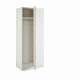 image 1 of J-Pull Handleless White Blind Corner Wardrobe White