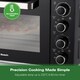 image 6 of Hamilton Beach 28L Mini Oven with Double Hotplate