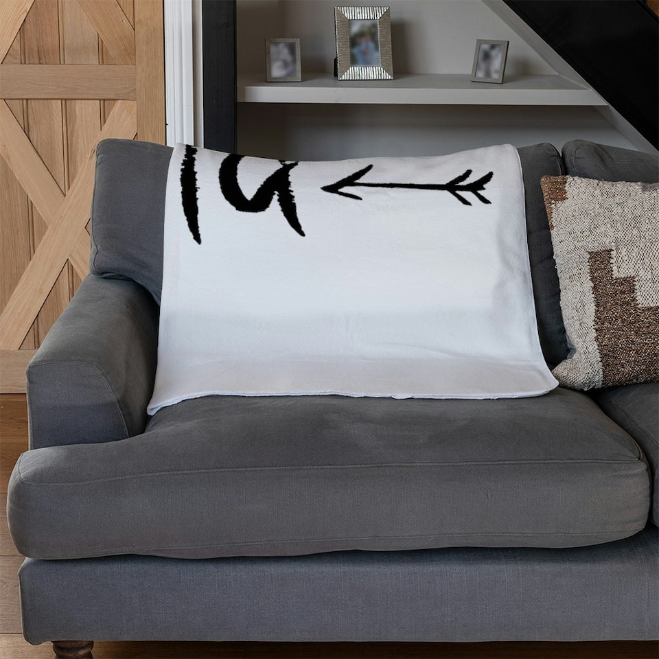 image 1 of Be wild. Inspirational Quote (Blanket)