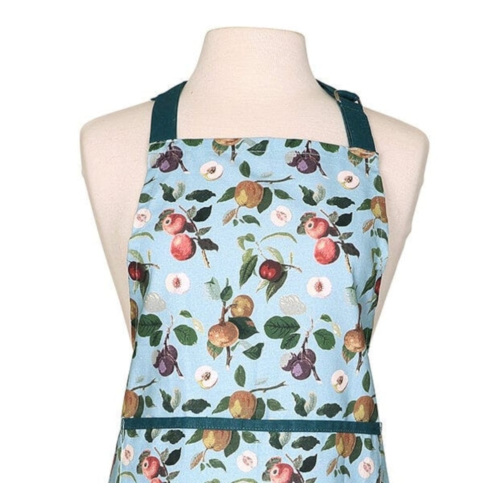 image 1 of RHS Hooker Fruit Organic Cotton Adult Apron Blue