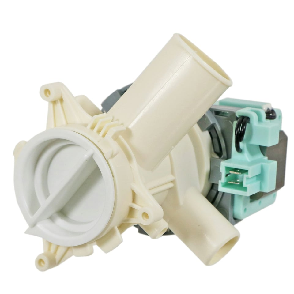 image 1 of SPARES2GO Drain Pump for Blomberg Washing Machine BWG LBF LWF WAF Series 2880402000