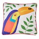 image 2 of Fusion Tropical Flamingo Outdoor Cushion Cover Pink