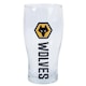 image 1 of Wolverhampton Wanderers FC Tulip Pint Glass - Clear/Black - One Size Clear