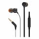 image 4 of JBL T110 Universal In-Ear Headphones with Remote Control White