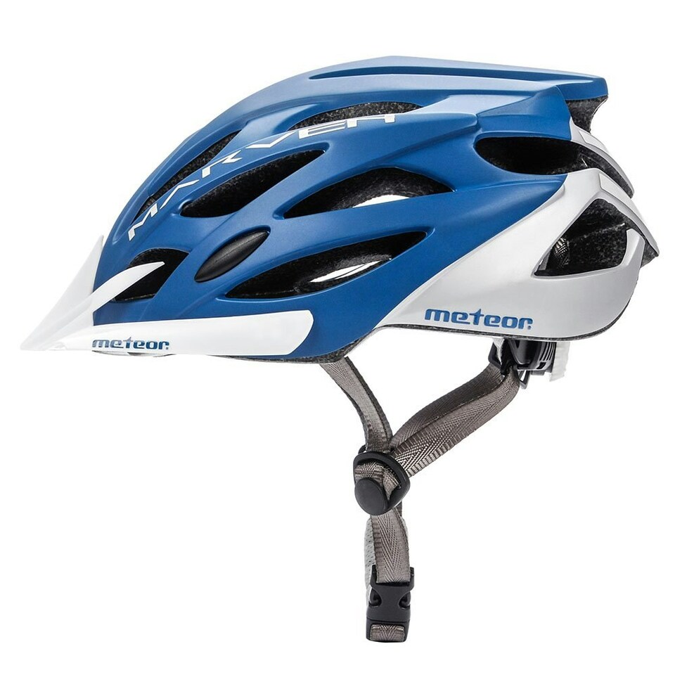 image 1 of Meteor Marven Cycle Helmet MTB Bike Skateboard Scooter Safety Gear Blue | Blue-S | L