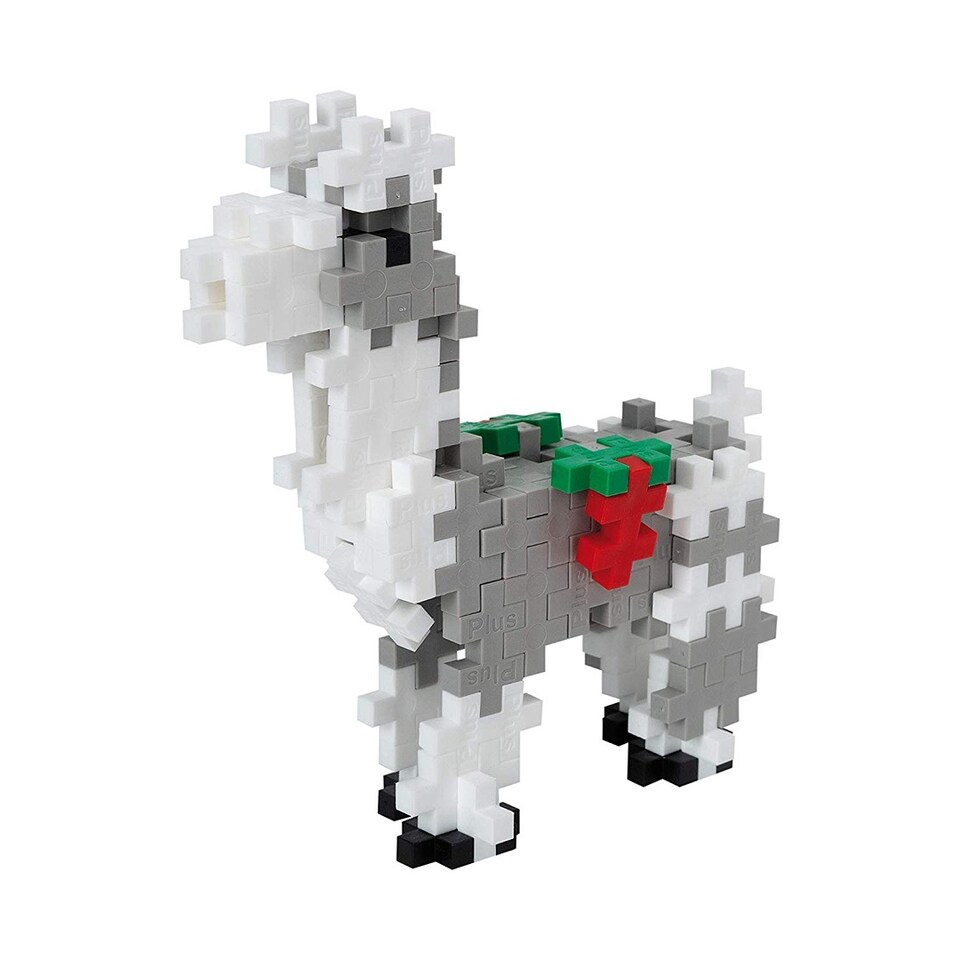 image 1 of Plus Plus Llama 100 Pieces Tube Building Bricks,