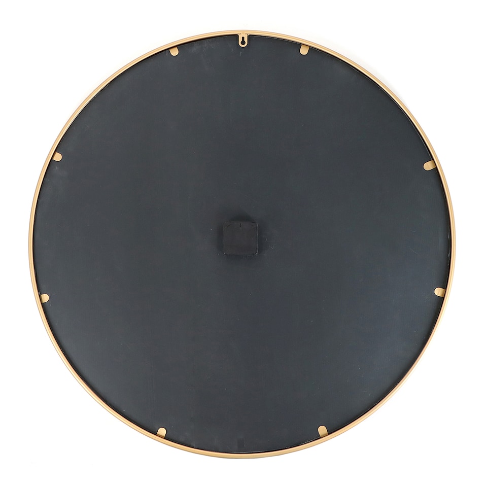 image 1 of Coniston Indoor Outdoor Mirrored Skeleton Wall Clock 80cm