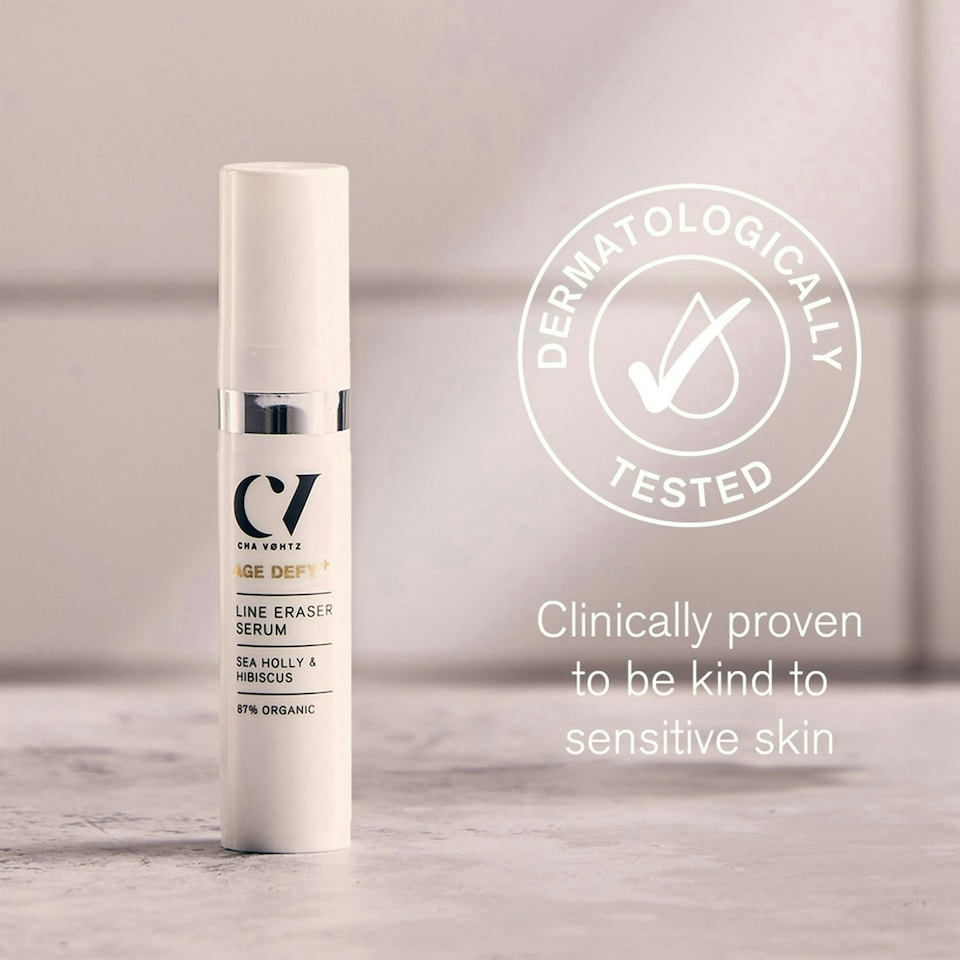 image 1 of Green People Age Defy+ Line Eraser Serum - Serum for Fine Lines - Paraben & Alcohol Free - Vegan, 10ml