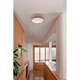 image 2 of Tender Flush Ceiling Light Light Grey 2700K
