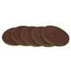 image 3 of 150mm Mixed Grit Hook And Loop Sanding Abrasive Discs Mixed Grit 200 Pack