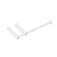 image 1 of COSMIC Toilet roll holder, Matt white, LOGIC Collection