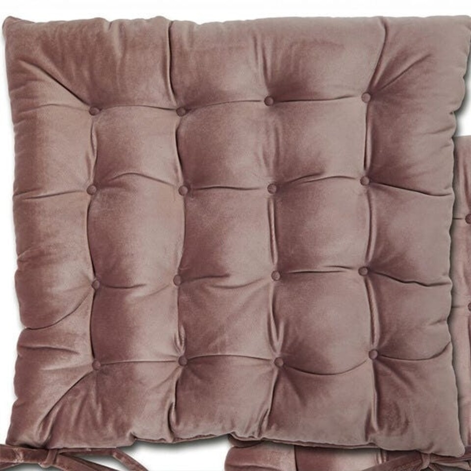 Le Chateau Velvet Seat Pad Heather