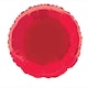 image 3 of Red Round Foil Helium Balloon 46cm / 18 in