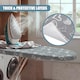 image 6 of GEEZY Ironing Board Cover with Grey Heart Design 122 x 38cm