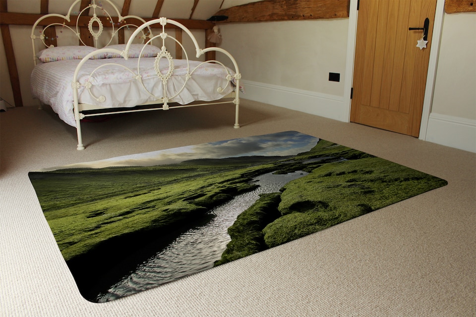 image 1 of Spring In Scotland Valley Designer Rug | Multi
