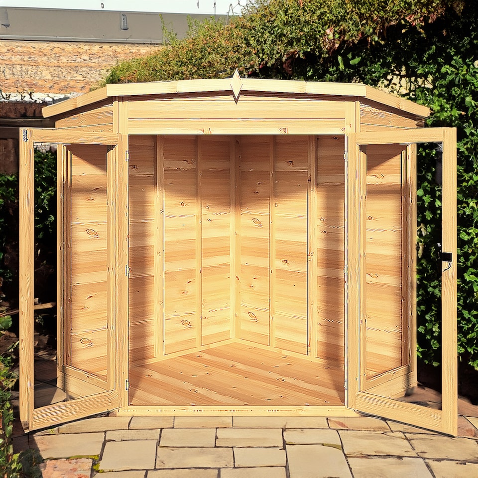 image 1 of Barclay 6 x 6 Corner Summerhouse