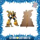 image 2 of Bumblebee Transformers Lifesize Cardboard Cutout 113cm