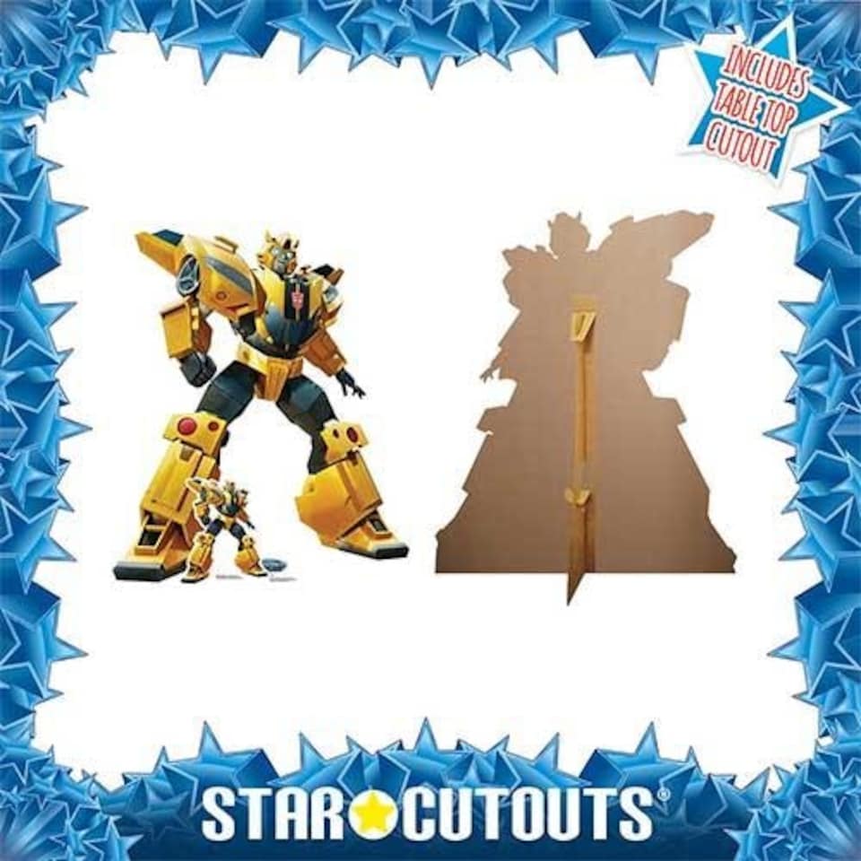image 1 of Bumblebee Transformers Lifesize Cardboard Cutout 113cm