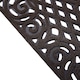 image 5 of Nicoman Victorian Style Rubber Outdoor Door Mat Brown 75 x 44cm | Brown | 75 x 44cm