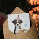 image 3 of Cute Pet Puppy Party Hat Balloon Girl Boy Daughter Son Birthday Card