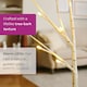 image 7 of Neo Set of 2 LED Pre Lit Twig Tree Lights 60cm Birch Tree Lamp Warm White Lights Battery Operated Decorative Centrepiece Flexible Branches Christmas Wedding Bedroom Home Décor