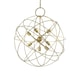 image 1 of Konse 7 Light Spherical Ceiling Pendant Gold
