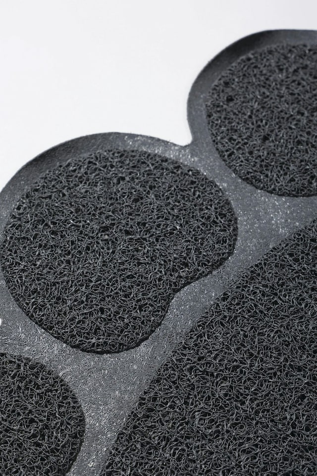 image 1 of M-PETS PAW Cat Litter Mat Grey