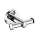 image 2 of Showerdrape Modernity Chrome Stainless Steel Wall Mounted 4 Piece Bathroom Accessory Set