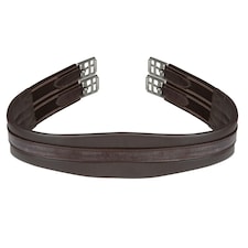 Velociti Gara Atherstone Leather Horse Girth - Havana - 46in