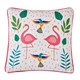 image 3 of Fusion Tropical Flamingo Outdoor Cushion Cover Pink