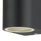 image 5 of Drayton - Black Outdoor Twin Wall Light | Black | Clear | 1