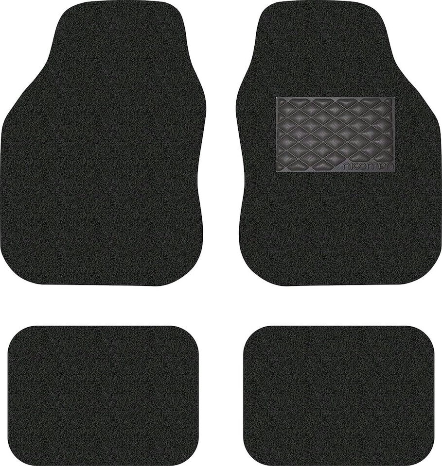 image 1 of Nicoman Universal 4pc Spaghetti Car Mat Full Set