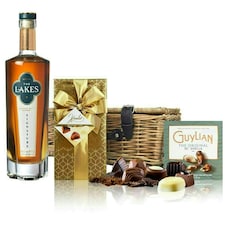 Lakes Signature Single Malt Whisky and Chocolates Hamper 70cl 47 abv