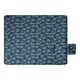 image 3 of Mountain Warehouse Picnic Mat Water Resistant Compact Carry Handle Blue | Dark Blue | One size