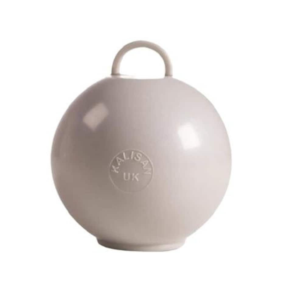 image 1 of Silver Round Bubble Balloon Weight 75g Silver