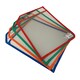 image 4 of Blue Edge Clear Dry Erase Write and Wipe Reusable Sleeve Pocket